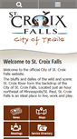 Mobile Screenshot of cityofstcroixfalls.com